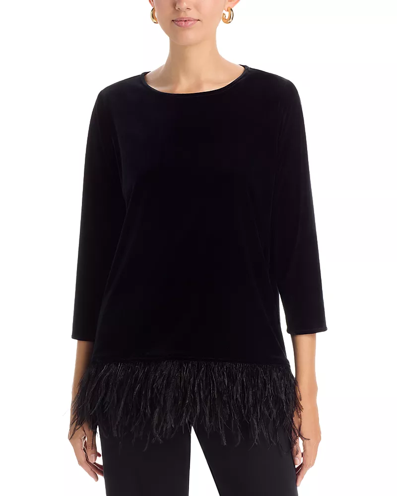 Caroline Rose Swing Top