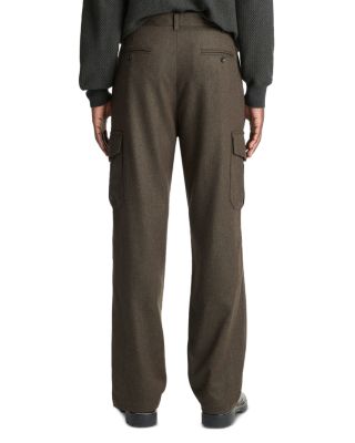 Wool Blend Flannel Louie Cargo Pants