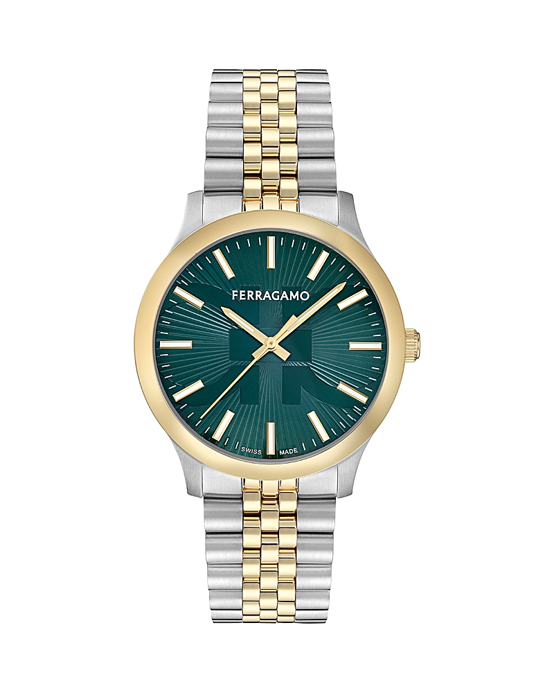 Ferragamo Two-tone 40mm In Gold