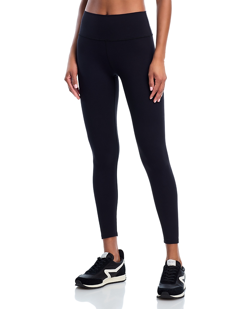 Aqua High Rise 7/8 Leggings - Exclusive In Black