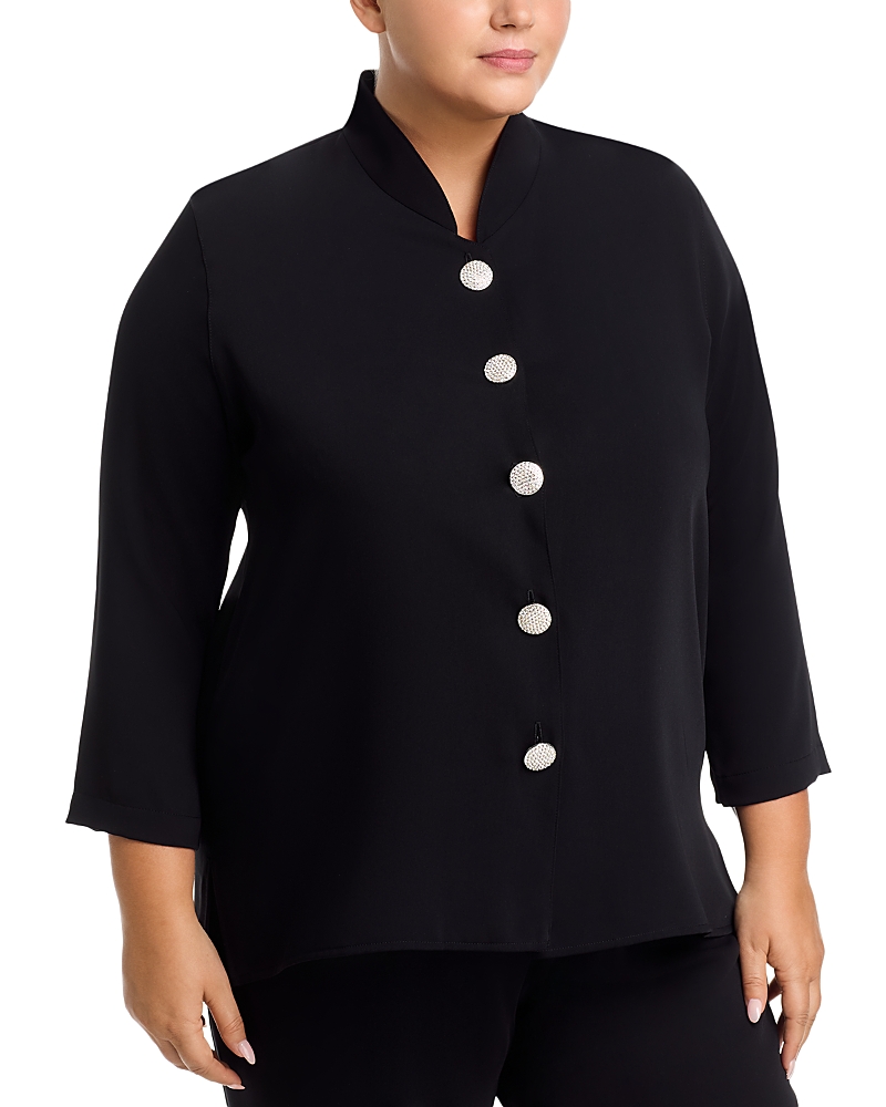 Caroline Rose Pave Jacket In Black