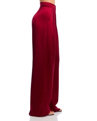 Satin Wide Leg Pants