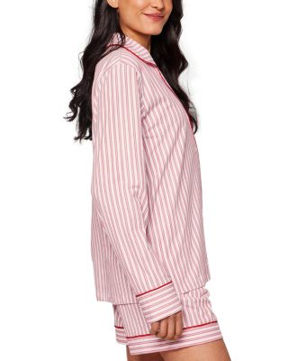 Antique Red Ticking Pajama Set