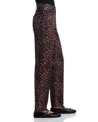 Topanga High Rise Jeans in Brown Nala