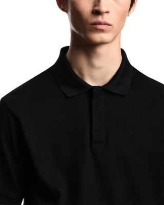 Jacquard Jersey Polo Shirt
