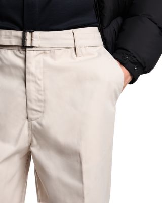 Trousers With Removable Belt