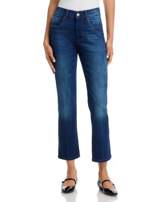 Mara Straight Mid Rise Instasculpt™ Ankle Jeans in Santa Monica