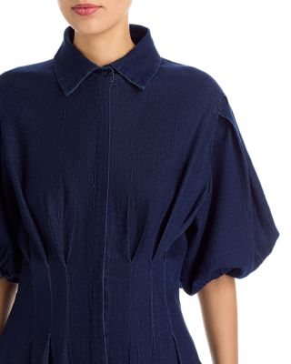 Denim Midi Dress - Exclusive