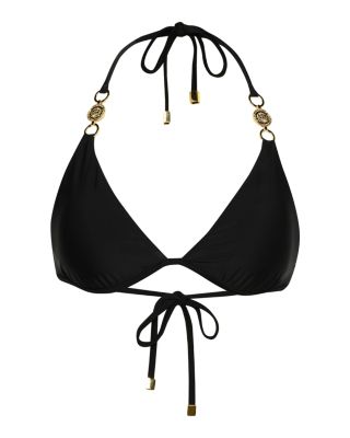 Annabelle Solid Triangle Top & Vanessa Solid High Waisted Bottom