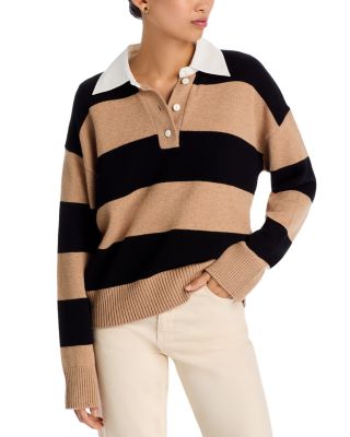 Paxton Stripe Polo Sweater
