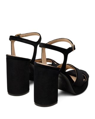 Women&#39;s Dayna Velvet Platform Sandals