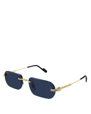 Rectangle Sunglasses, 55mm