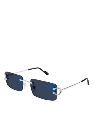 Rectangle Photochromic Sunglasses, 56mm