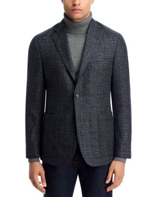 Boucle Plaid Unstructured Regular Fit Sport Coat - Exclusive