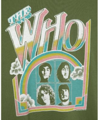 Unisex The Who US Tour '76 Vintage-like Tee