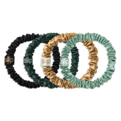 Pure Silk Skinny Scrunchie Ornament Gift Set