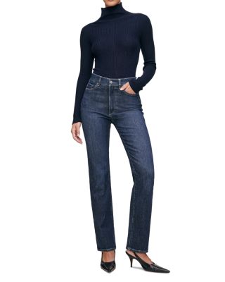 Halle Straight High Rise Instasculpt™ Jeans in Crescent Harbor