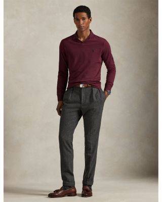 Textured Jersey Polo Shirt