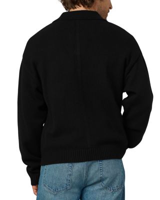 Relaxed Fit Sweater Polo