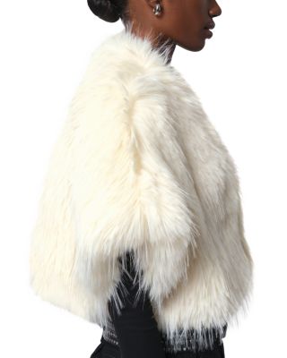 Devin Faux Fur Shrug