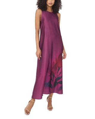 Sleeveless Keyhole Back Maxi Dress