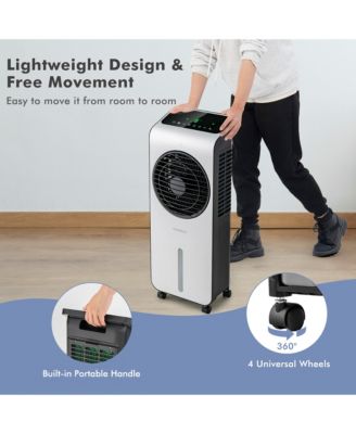  Evaporative Air Cooler 3-in-1 Portable Swamp Cooling Fan with 12H Timer Remote