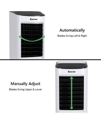  Evaporative Portable Air Cooler Fan & Humidifier with Filter Remote Control