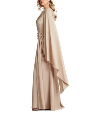 注目の的【TADASHI SHOJI】Ember Cape Sleeve Gown Ember Cape Sleeve Gown | Tadashi Shoji
