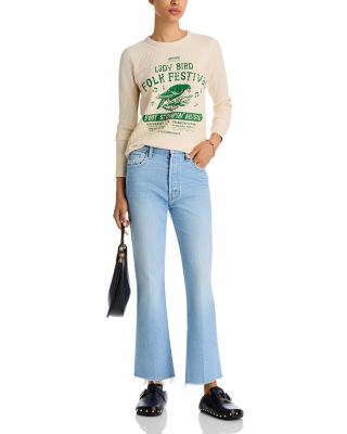 The Tripper Flood Fray Jeans in Cool As A Cat