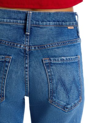 Lil Insider High Rise Crop Jeans in Get Two Birds Stoned