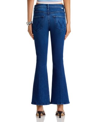 The Lil Weekender Mid Rise Flared Jeans in Nip It In The Butt