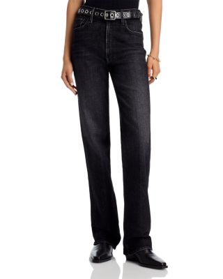 The Rambler High Rise Zip Heel Jeans in Keep it Sharp