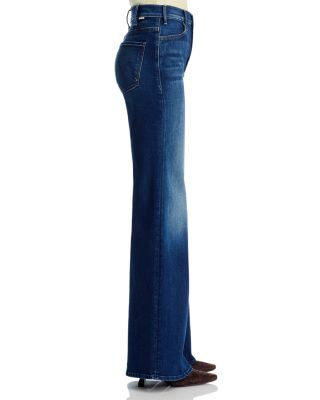 The Hustler Roller Sneak High Rise Jeans in Troublemaker