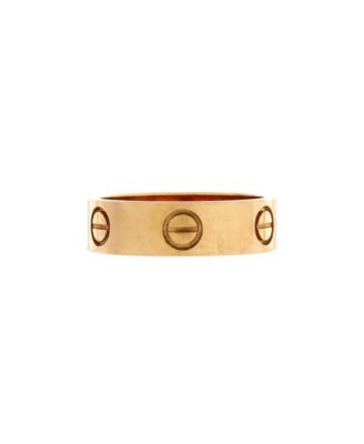 Love Band Ring 18K Gold