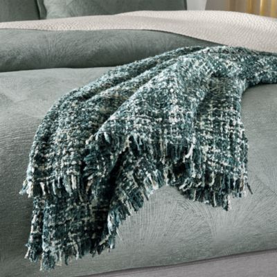 Textured Tweed Throw Blanket - Exclusive