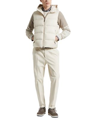 Man Hooded Puffer Vest