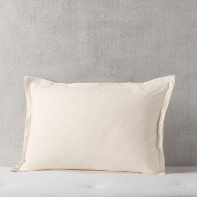 Italian Percale Solid Standard Sham Set - Exclusive