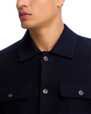 Boiled Wool Overshirt