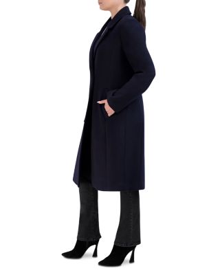 Single Breasted Asymmetric Coat