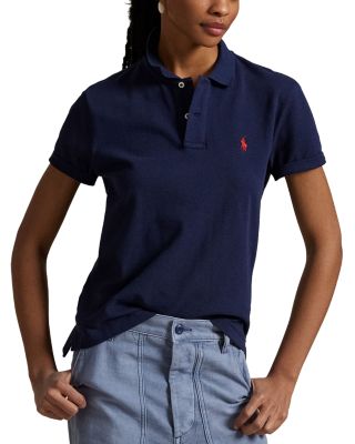 Classic-Fit Mesh Polo Shirt