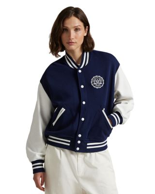 Ralph Lauren US Open Double Knit Baseball Jacket | Bloomingdale's