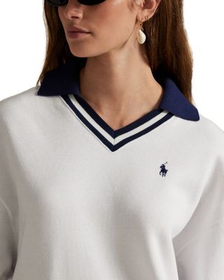 ポロラルフローレン　US オープン フリース クリケット ポロ Ralph Lauren US Open Fleece Cricket Polo | Bloomingdale's