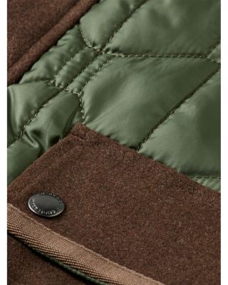 Quilted Military Jacket