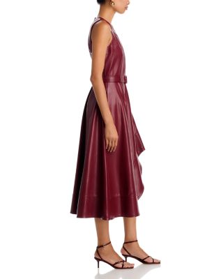 Zelda Faux Leather Dress