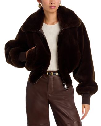 Ronny Kobo Clemence Faux Fur Jacket | Bloomingdale's Women