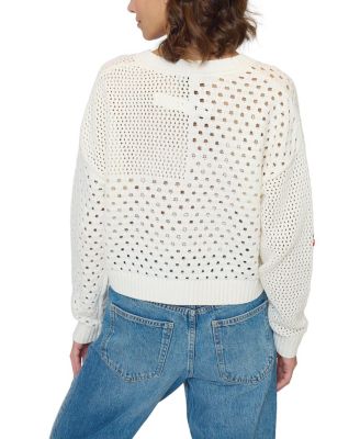 Darcy Open Stitch Embroidered Cardigan