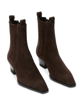 Aeyde Women's Agata Suede Chelsea Boots