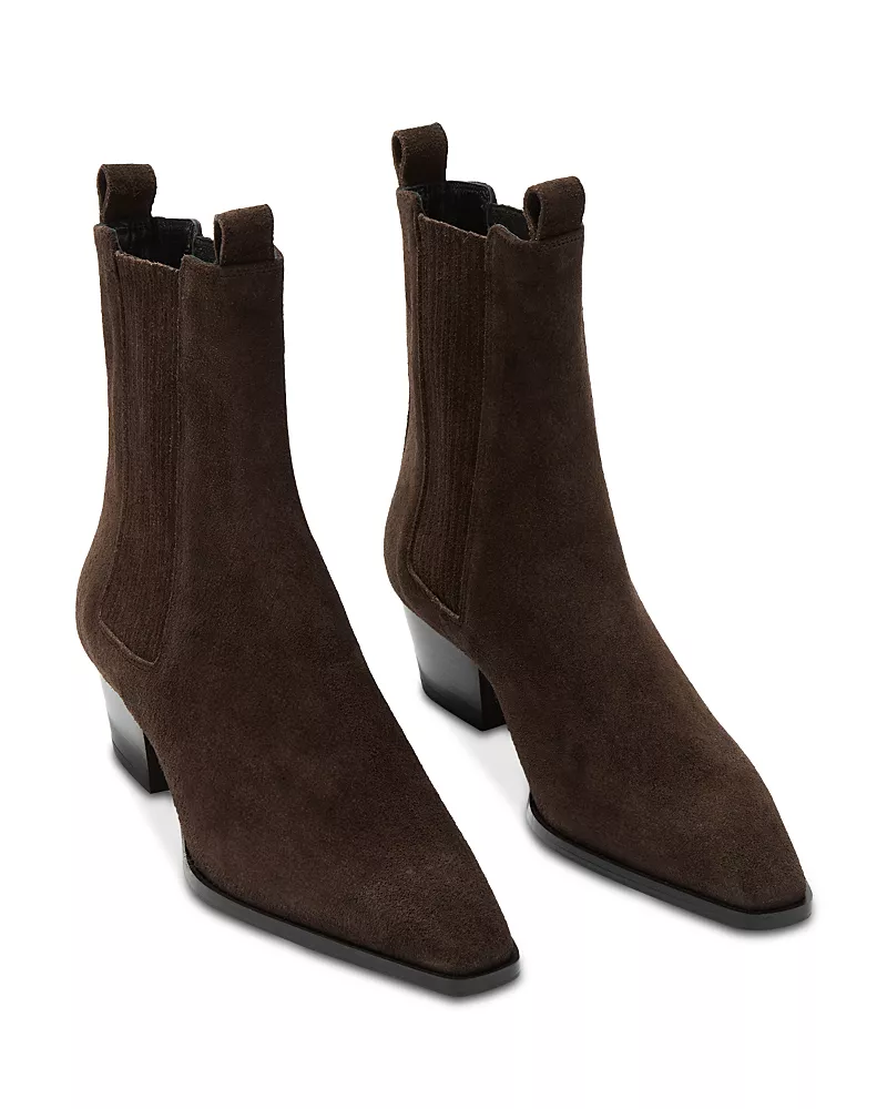 Aeyde Women's Agata Suede Chelsea Boots