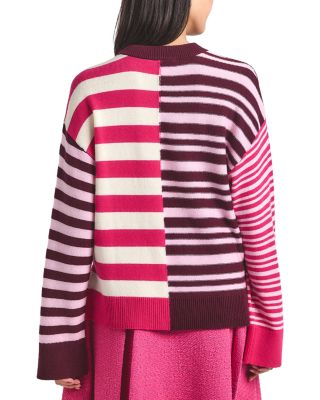 Avalon Spliced Stripe Sweater 