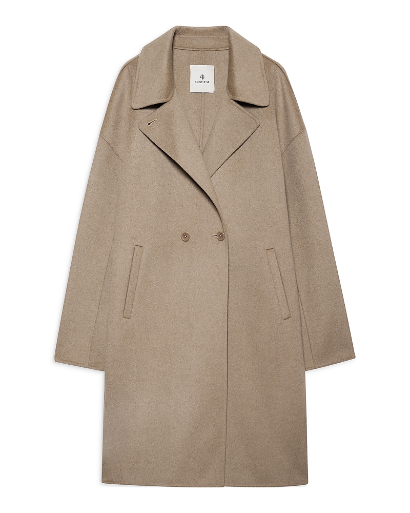 Anine Bing Portia Coat In Neutral